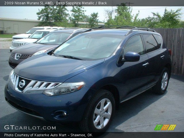 2009 Nissan Murano SL AWD in Deep Sapphire Metallic