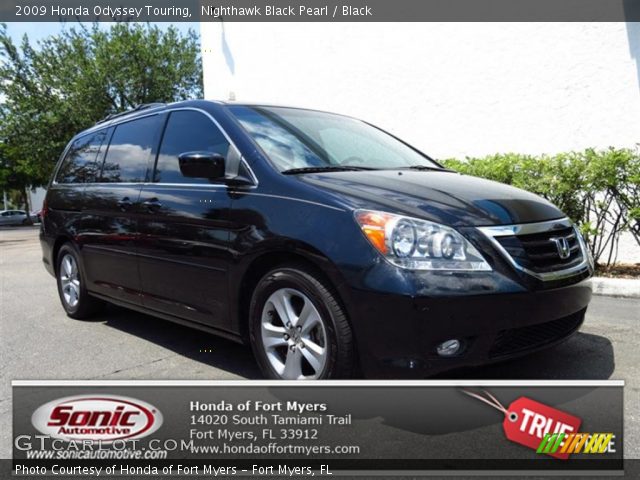 2009 Honda Odyssey Touring in Nighthawk Black Pearl