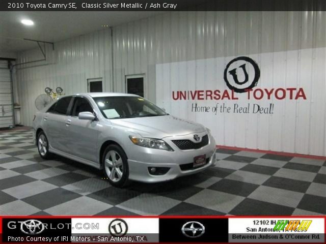 2010 Toyota Camry SE in Classic Silver Metallic