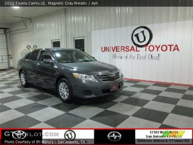 2011 Toyota Camry LE in Magnetic Gray Metallic