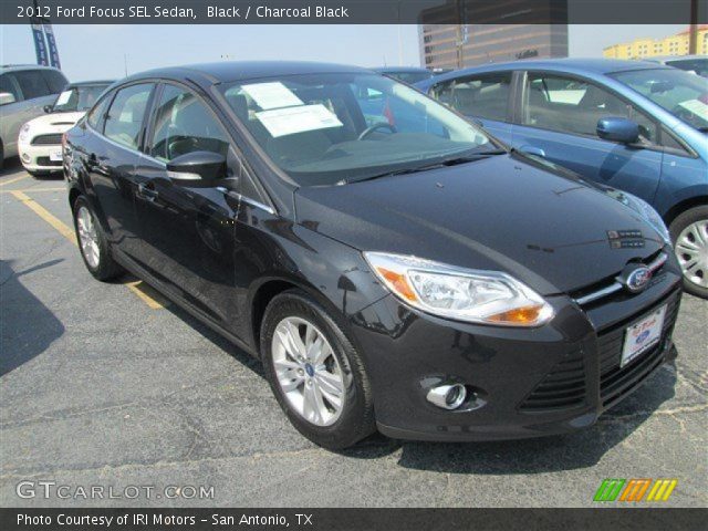 2012 Ford Focus SEL Sedan in Black