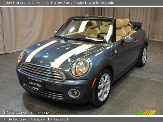 2009 Mini Cooper Convertible in Horizon Blue