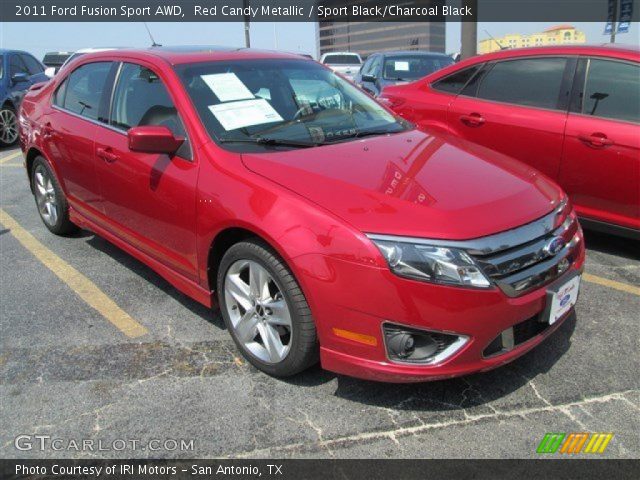 2011 Ford Fusion Sport AWD in Red Candy Metallic