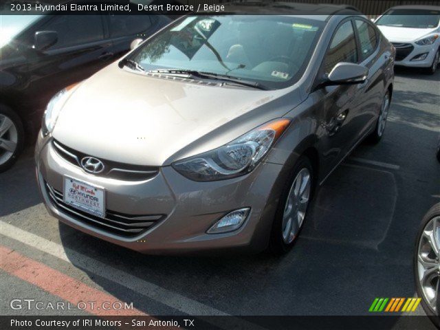 2013 Hyundai Elantra Limited in Desert Bronze