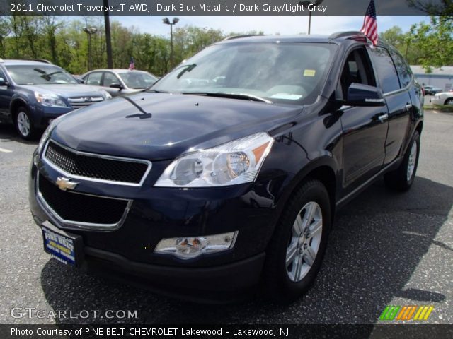 2011 Chevrolet Traverse LT AWD in Dark Blue Metallic