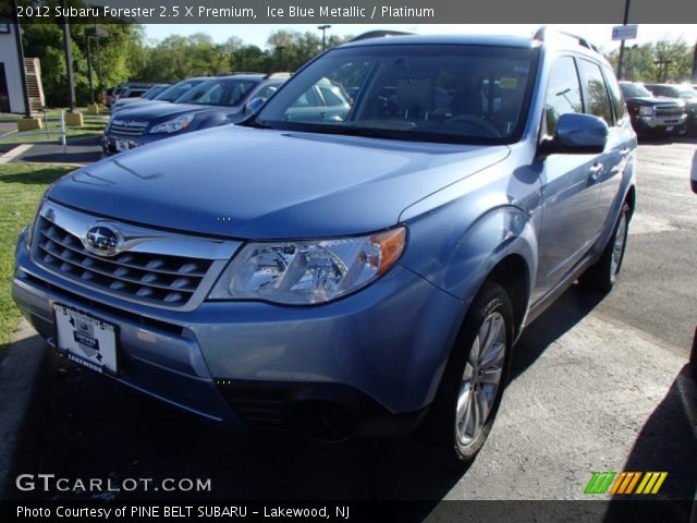 2012 Subaru Forester 2.5 X Premium in Ice Blue Metallic