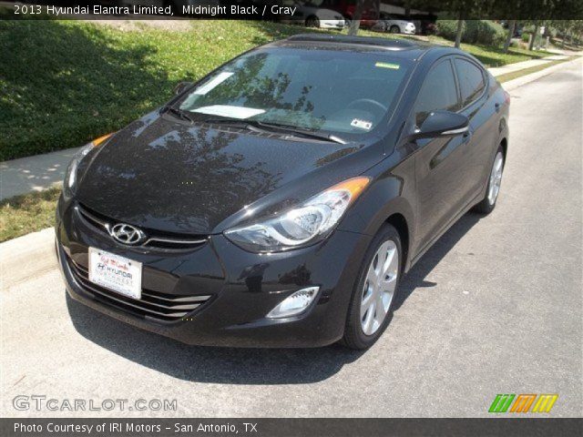 2013 Hyundai Elantra Limited in Midnight Black