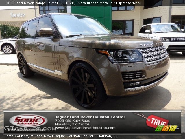2013 Land Rover Range Rover HSE LR V8 in Nara Bronze Metallic