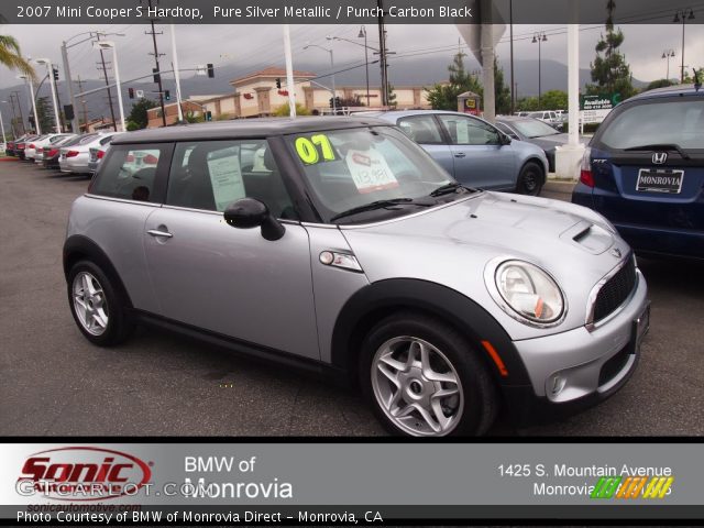 2007 Mini Cooper S Hardtop in Pure Silver Metallic