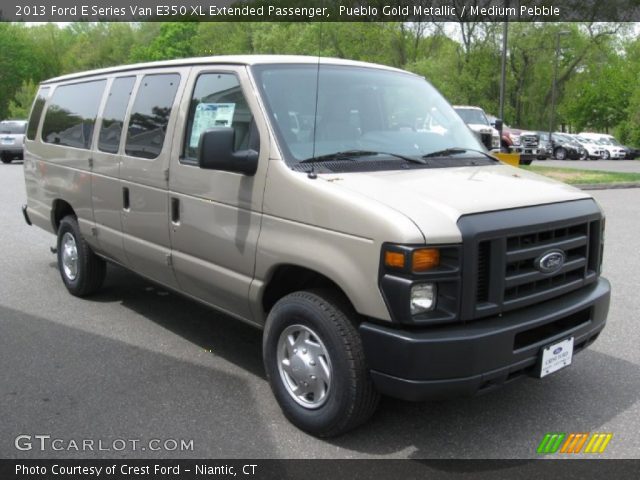 2013 Ford E Series Van E350 XL Extended Passenger in Pueblo Gold Metallic