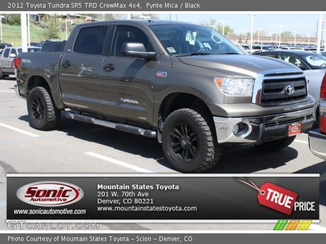 2012 Toyota Tundra SR5 TRD CrewMax 4x4 in Pyrite Mica