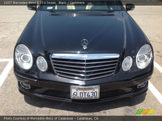 2007 Mercedes-Benz E 350 Sedan in Black