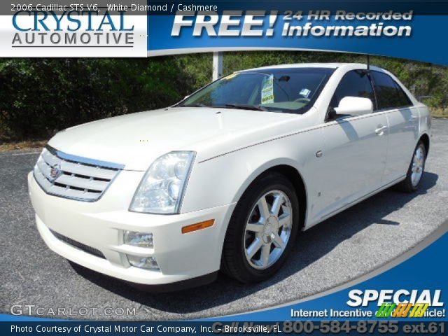 2006 Cadillac STS V6 in White Diamond