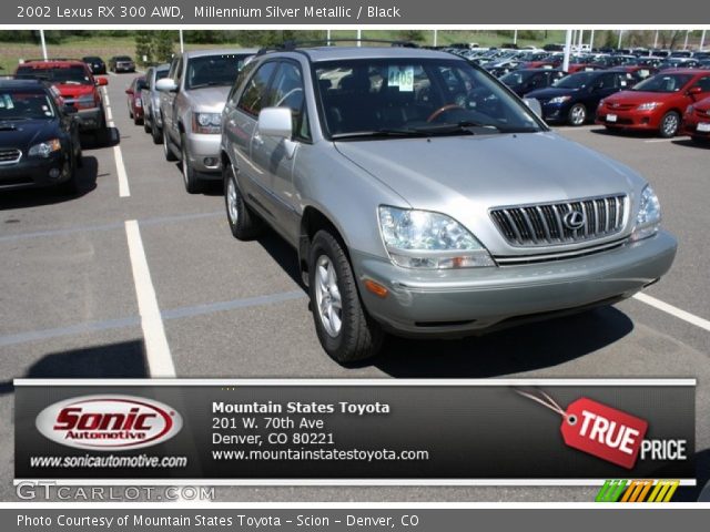 2002 Lexus RX 300 AWD in Millennium Silver Metallic