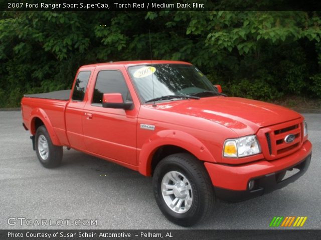 2007 Ford Ranger Sport SuperCab in Torch Red