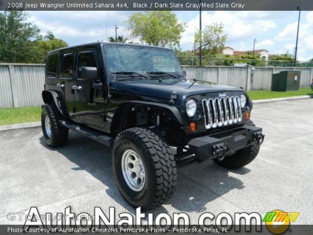 2008 Jeep Wrangler Unlimited Sahara 4x4 in Black