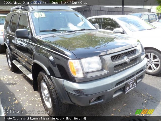 2001 Nissan Xterra SE V6 4x4 in Super Black