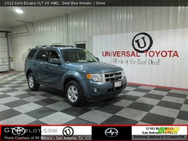 2012 Ford Escape XLT V6 4WD in Steel Blue Metallic