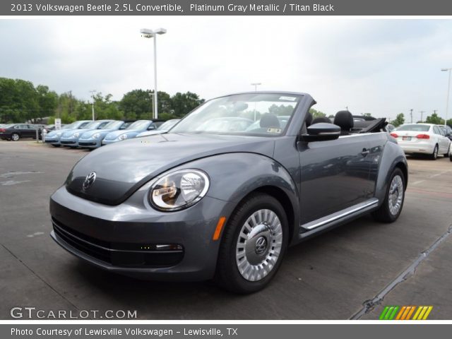 2013 Volkswagen Beetle 2.5L Convertible in Platinum Gray Metallic