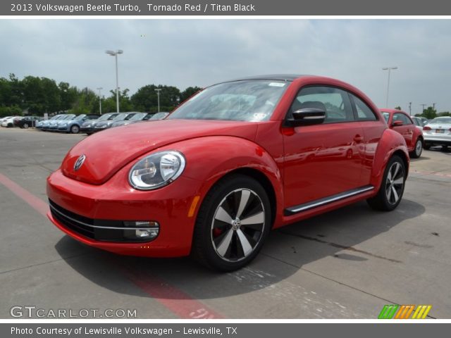 2013 Volkswagen Beetle Turbo in Tornado Red