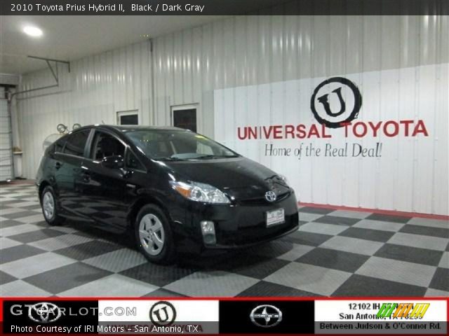 2010 Toyota Prius Hybrid II in Black