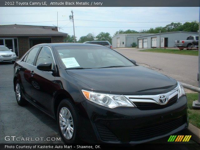 2012 Toyota Camry LE in Attitude Black Metallic