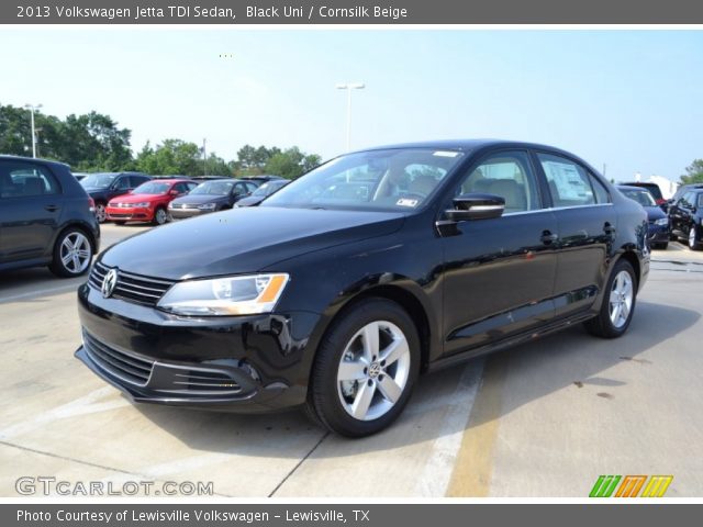 2013 Volkswagen Jetta TDI Sedan in Black Uni