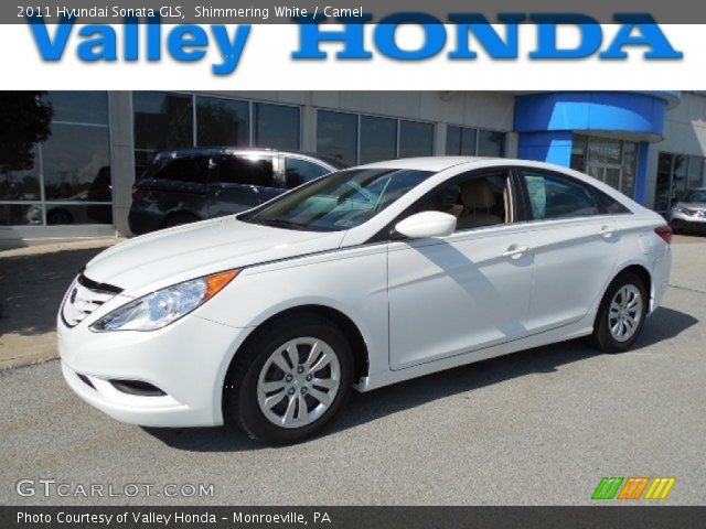 2011 Hyundai Sonata GLS in Shimmering White