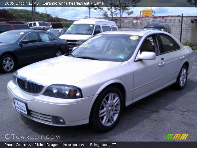 2005 Lincoln LS V8 in Ceramic White Pearlescent