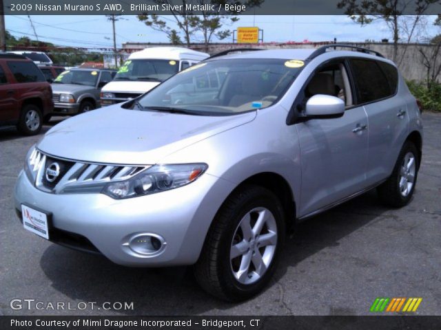 2009 Nissan Murano S AWD in Brilliant Silver Metallic