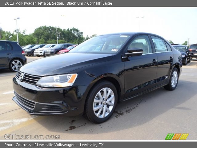 2013 Volkswagen Jetta SE Sedan in Black Uni