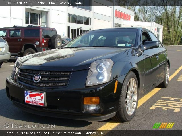 2007 Cadillac CTS Sedan in Black Raven