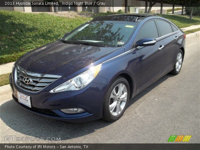 2013 Hyundai Sonata Limited in Indigo Night Blue