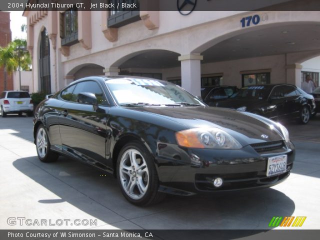 2004 Hyundai Tiburon GT in Jet Black