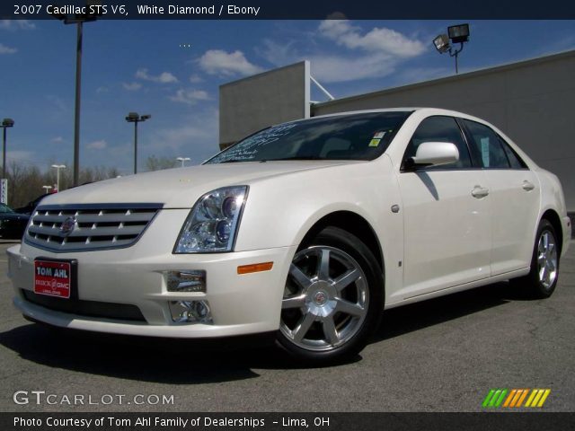 2007 Cadillac STS V6 in White Diamond