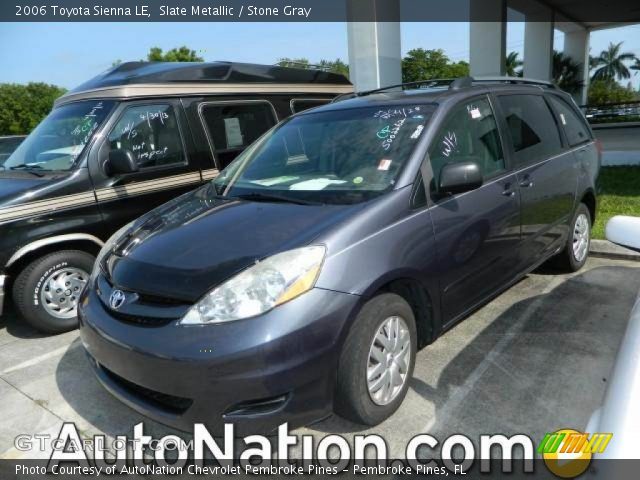 2006 Toyota Sienna LE in Slate Metallic