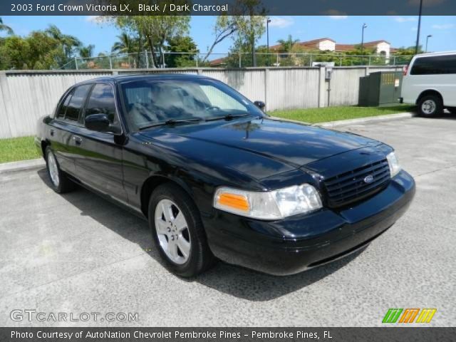 2003 Ford Crown Victoria LX in Black
