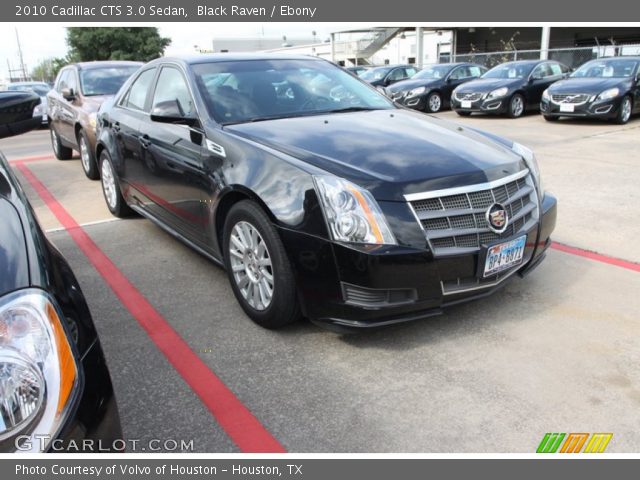 2010 Cadillac CTS 3.0 Sedan in Black Raven