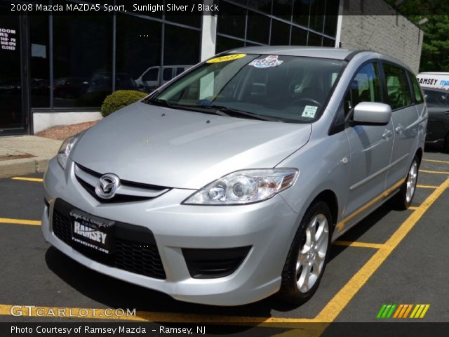 2008 Mazda MAZDA5 Sport in Sunlight Silver