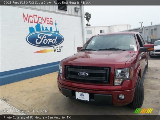 2013 Ford F150 FX2 SuperCrew in Ruby Red Metallic