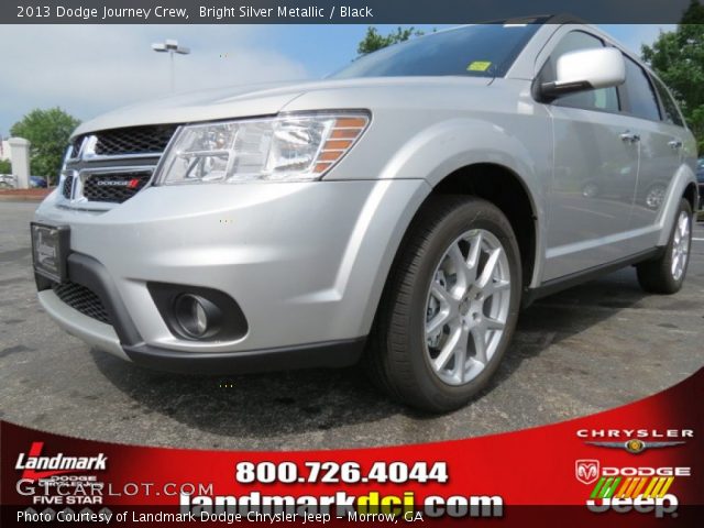 2013 Dodge Journey Crew in Bright Silver Metallic