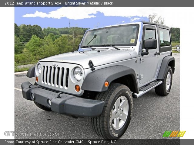 2012 Jeep Wrangler Sport S 4x4 in Bright Silver Metallic