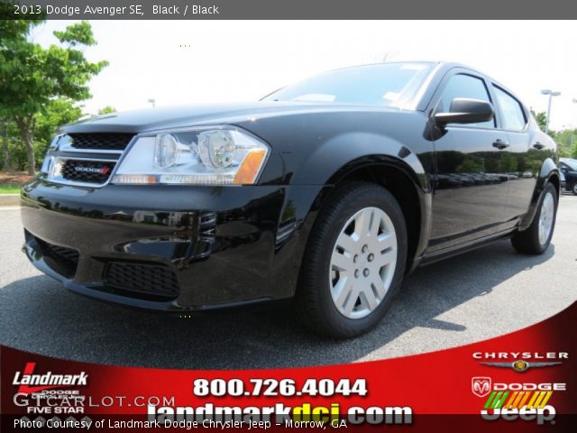 2013 Dodge Avenger SE in Black