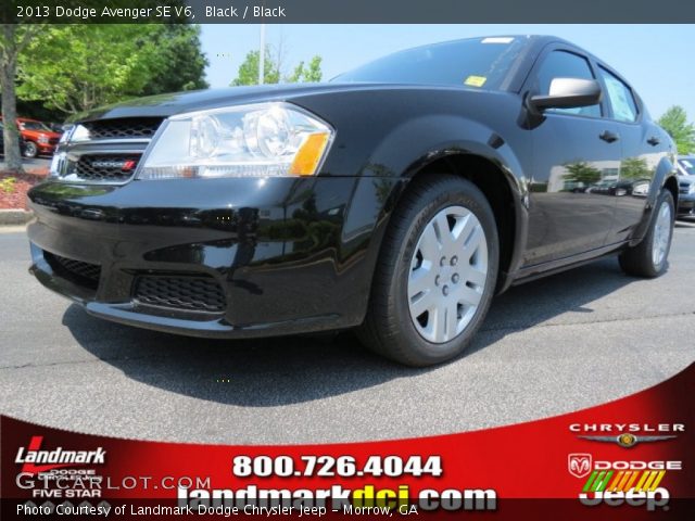 2013 Dodge Avenger SE V6 in Black