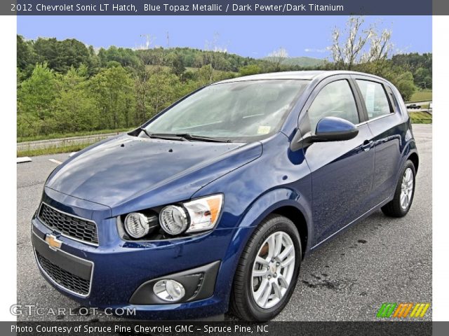 2012 Chevrolet Sonic LT Hatch in Blue Topaz Metallic