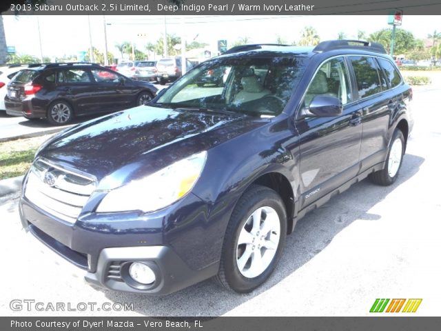 2013 Subaru Outback 2.5i Limited in Deep Indigo Pearl