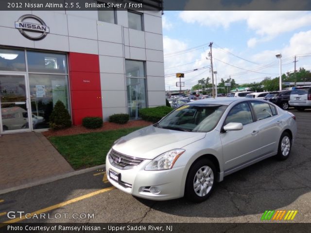 2012 Nissan Altima 2.5 S in Brilliant Silver