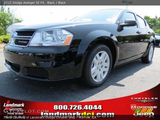 2013 Dodge Avenger SE V6 in Black