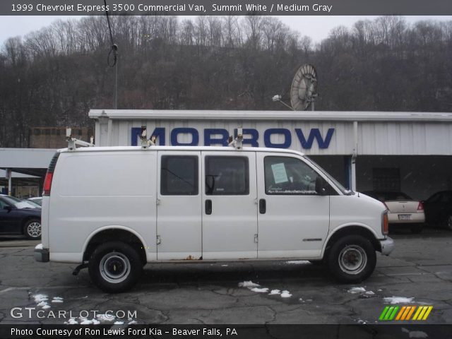1999 Chevrolet Express 3500 Commercial Van in Summit White