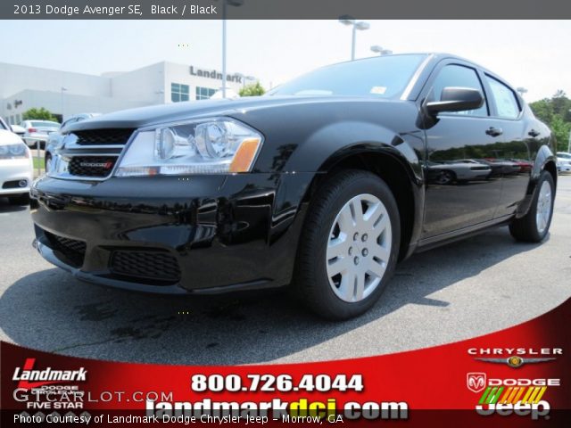 2013 Dodge Avenger SE in Black